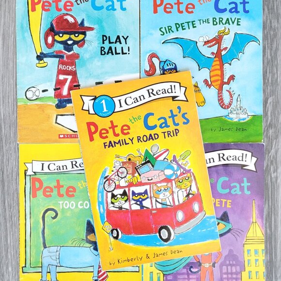 PETE THE CAT BOYS BOOKS I CAN READ LOT OF 15 PHONICS LEVEL 1 MY FIRST READERS - Picture 3 of 15